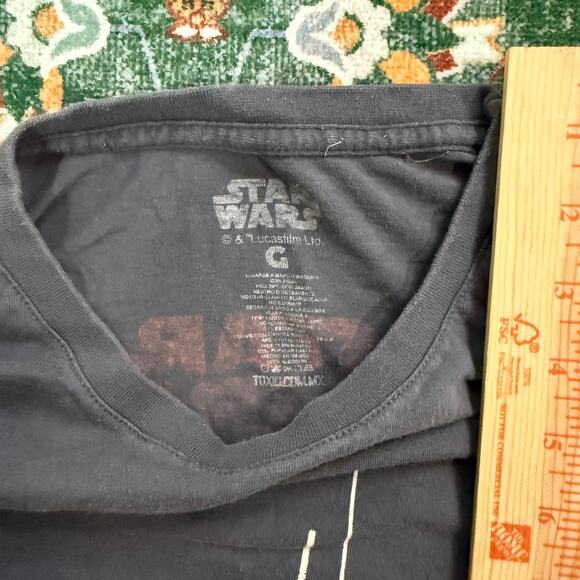 Vintage 2000s Y2K Star Wars BB-8 Graphic Gray T-Shirt Men’s Size XL - Picture 3 of 6